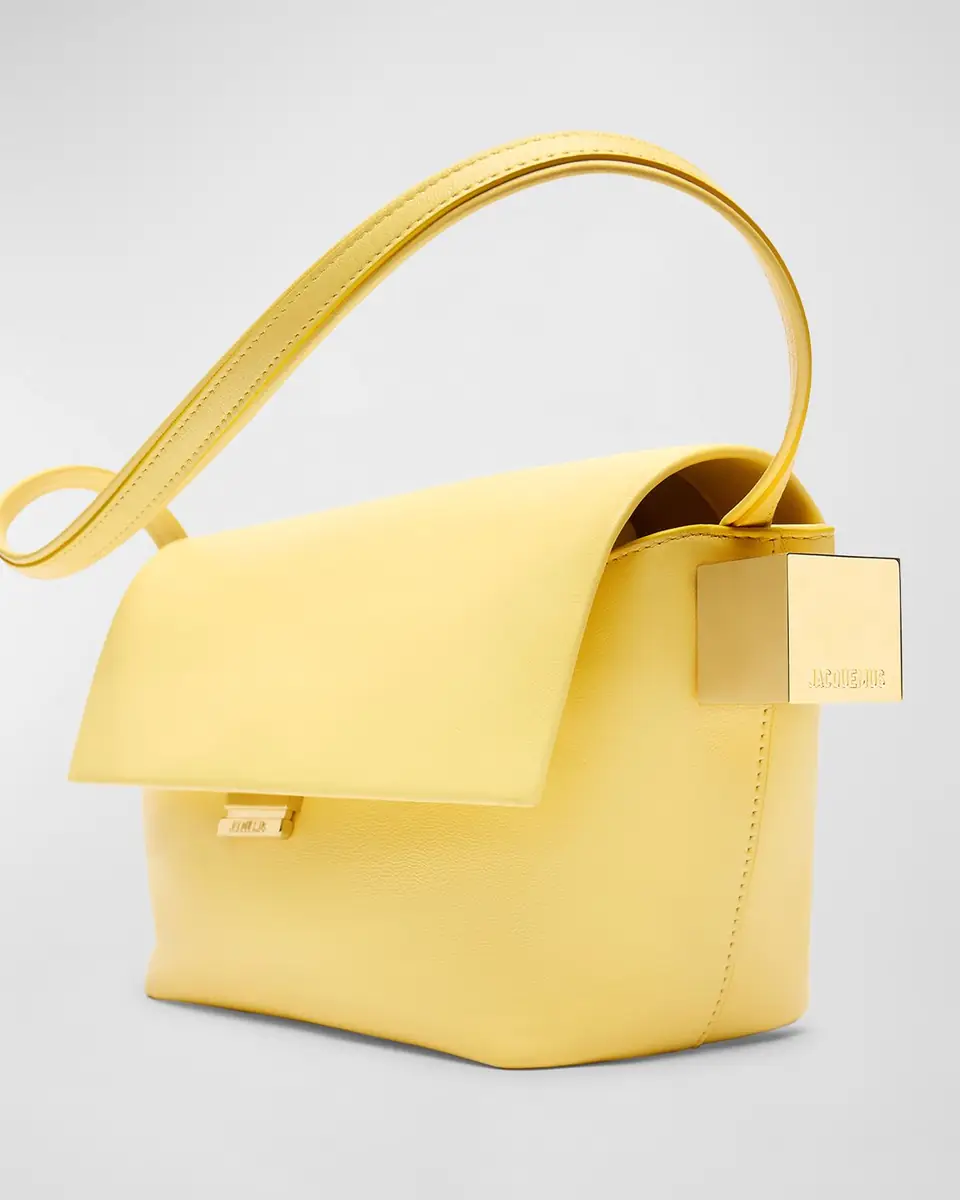 Jacquemus Le Rond Carre Leather Shoulder Bag | Thumbnail 2