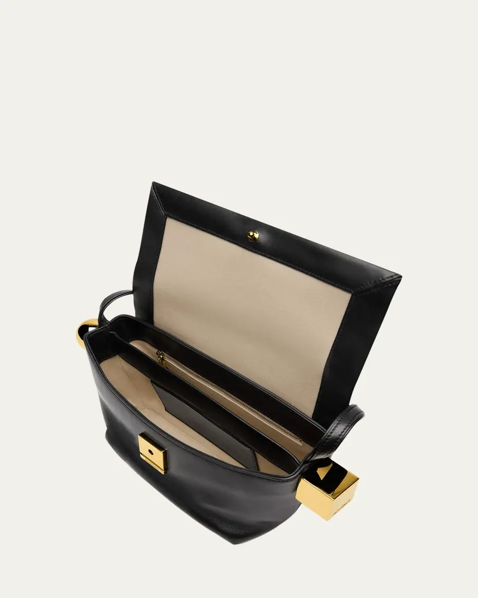 Jacquemus Le Rond Carre Leather Shoulder Bag | Thumbnail 11