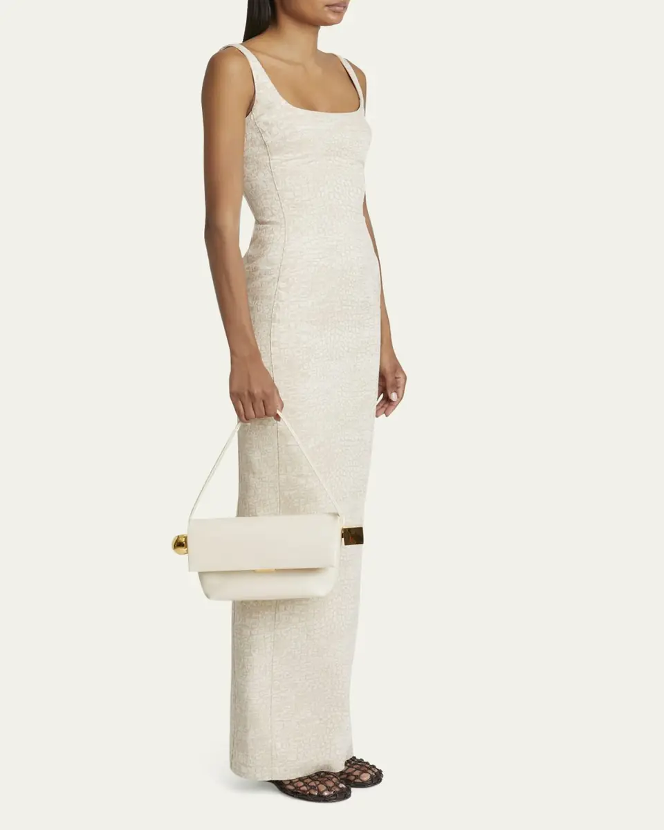 Jacquemus Le Rond Carre Leather Shoulder Bag | Thumbnail 17