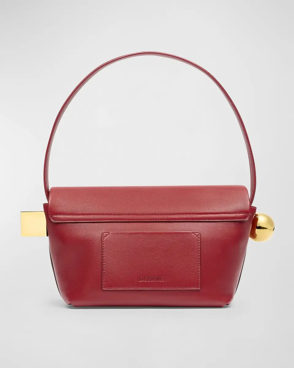 Jacquemus Le Rond Carre Leather Shoulder Bag | Thumbnail 20