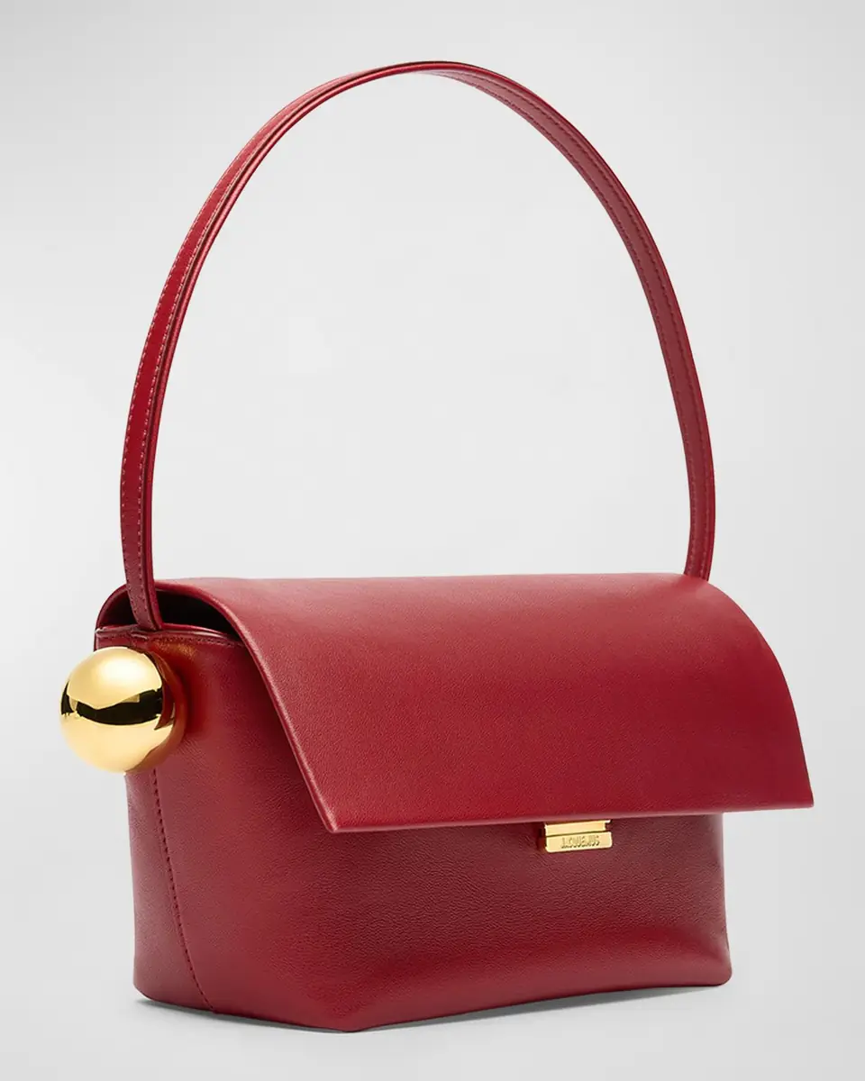 Jacquemus Le Rond Carre Leather Shoulder Bag | Thumbnail 21