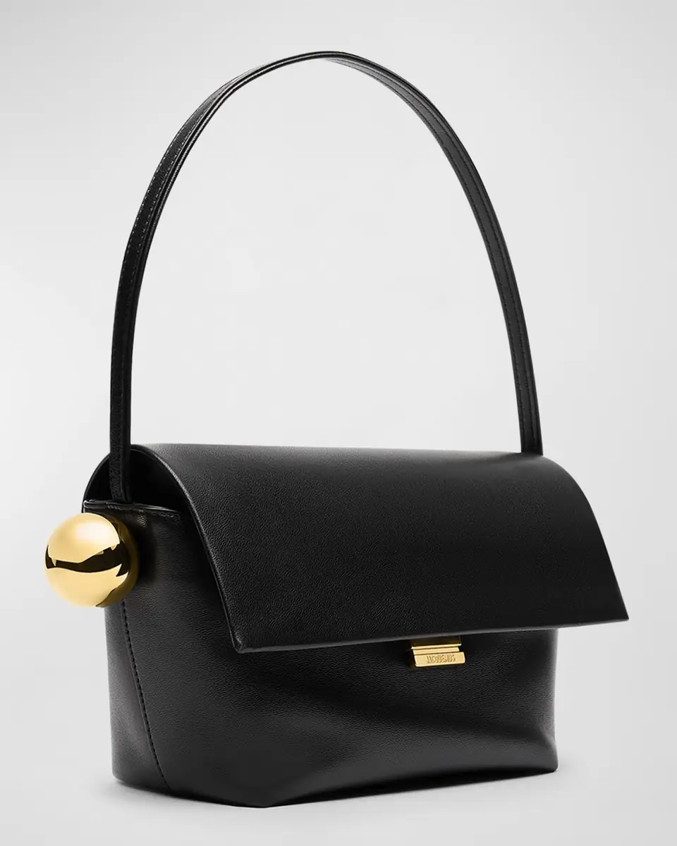 Jacquemus Le Rond Carre Leather Shoulder Bag | Thumbnail 26
