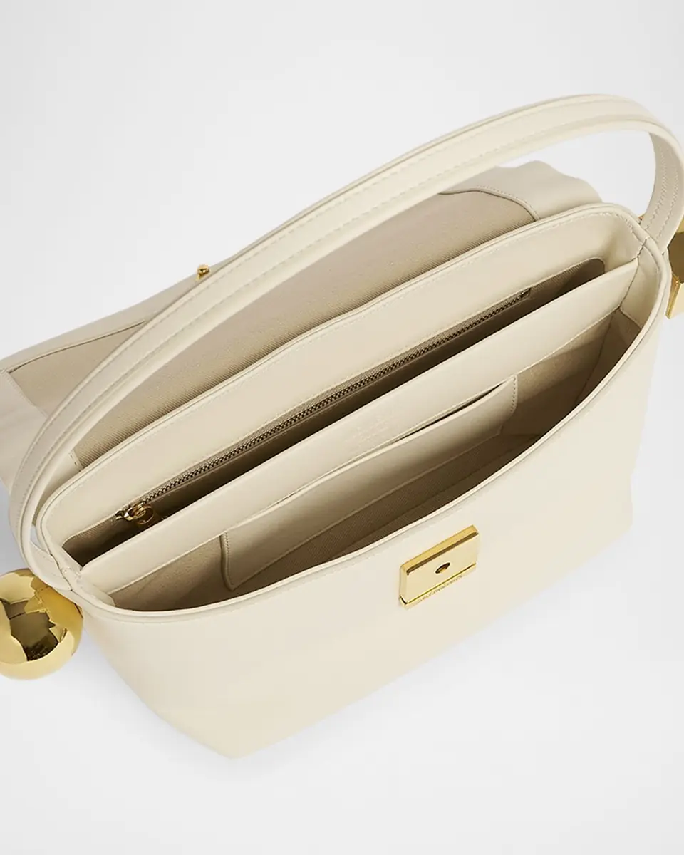 Jacquemus Le Rond Carre Leather Shoulder Bag | Thumbnail 29
