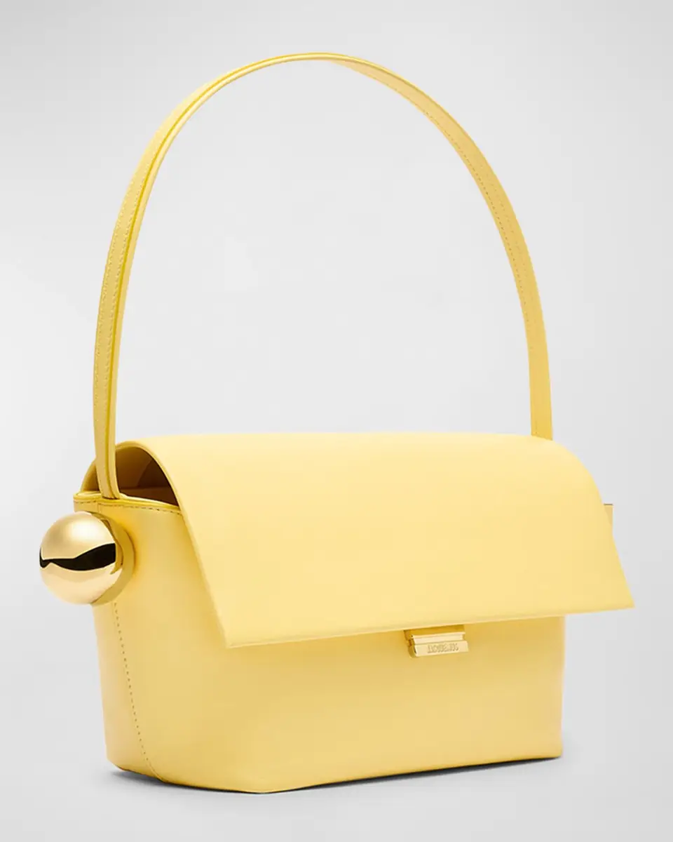 Jacquemus Le Rond Carre Leather Shoulder Bag | Thumbnail 4