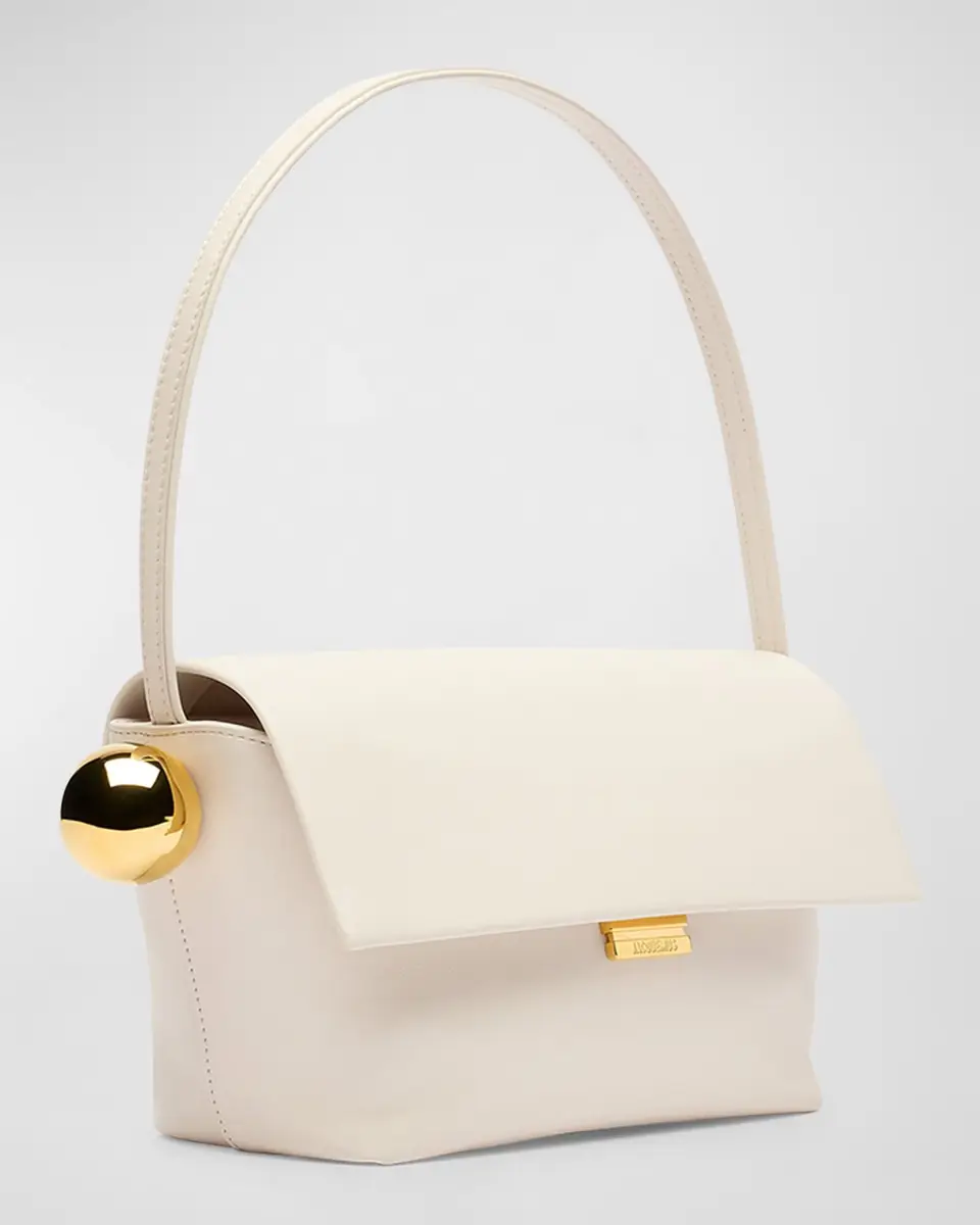 Jacquemus Le Rond Carre Leather Shoulder Bag | Thumbnail 32