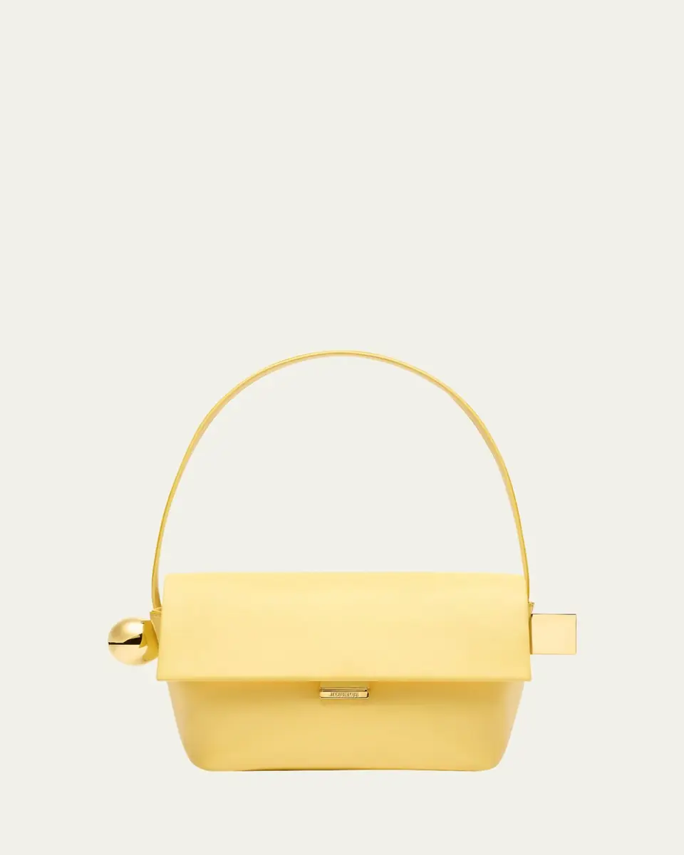 Jacquemus Le Rond Carre Leather Shoulder Bag | Thumbnail 5