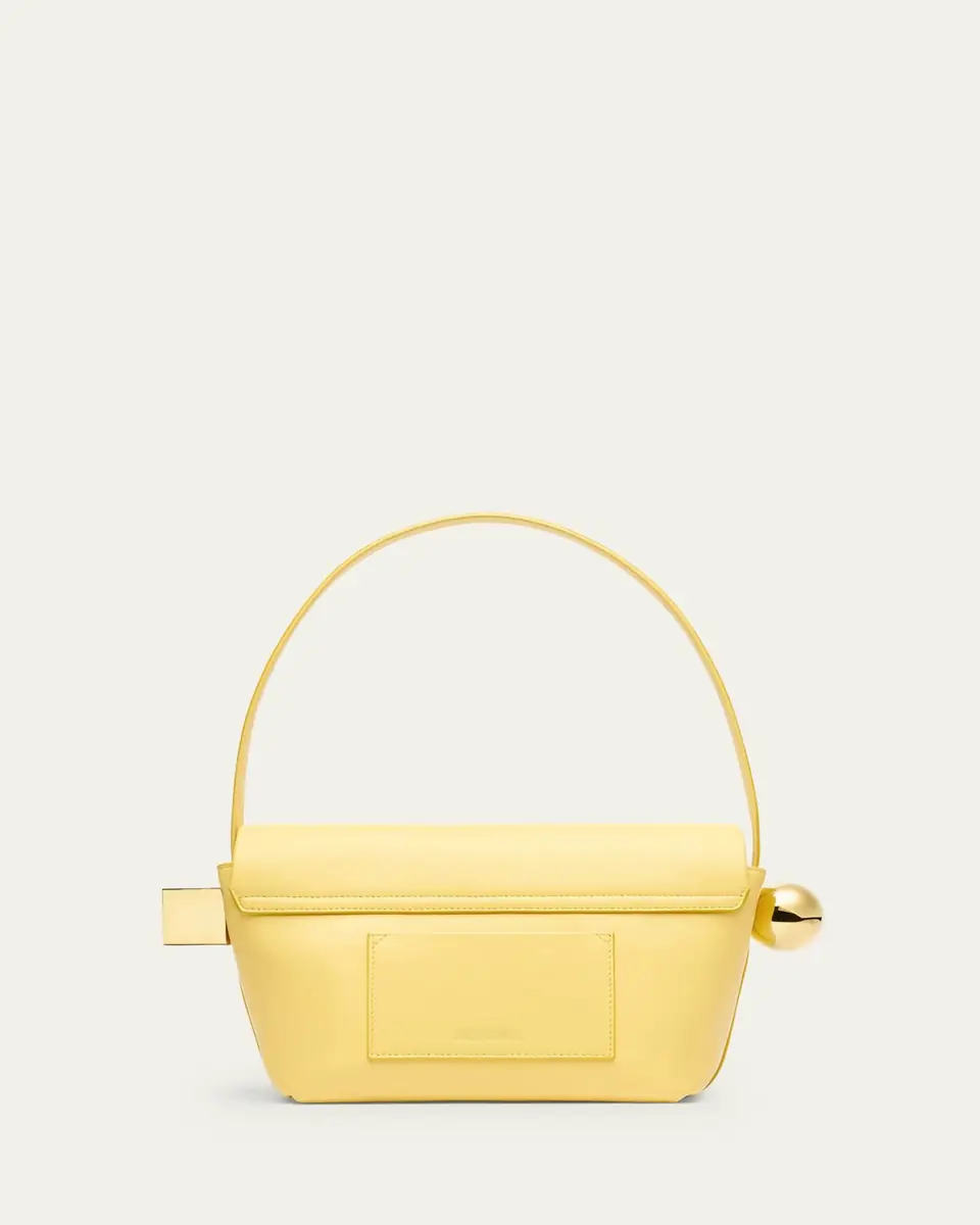 Jacquemus Le Rond Carre Leather Shoulder Bag | Thumbnail 6