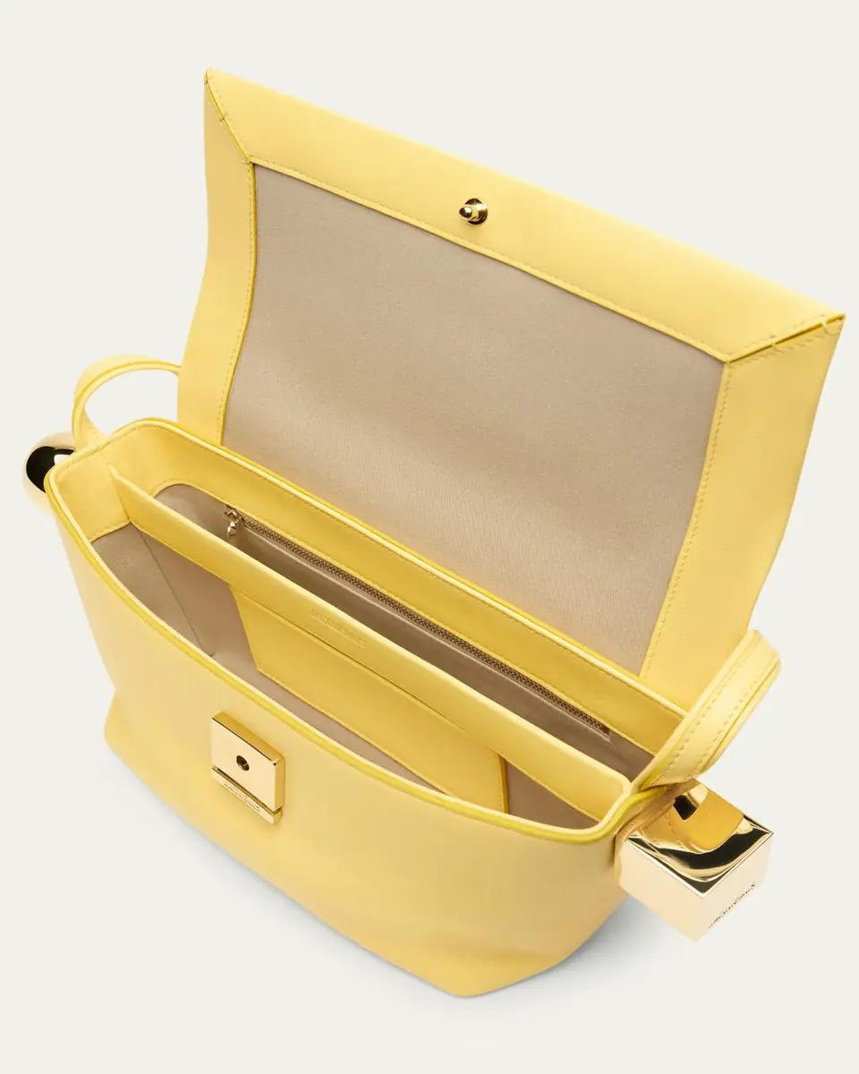 Jacquemus Le Rond Carre Leather Shoulder Bag | Thumbnail 7
