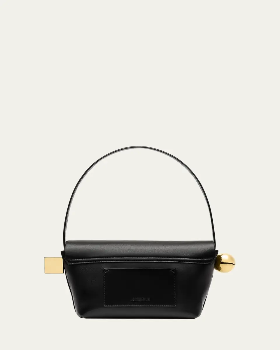 Jacquemus Le Rond Carre Leather Shoulder Bag | Thumbnail 10