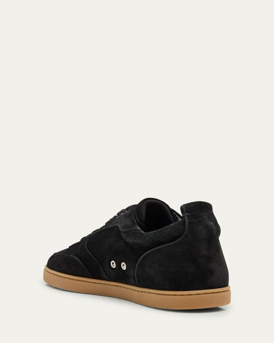 Christian Louboutin Men's Tutti Rui Suede Low-Top Sneakers | Thumbnail 12