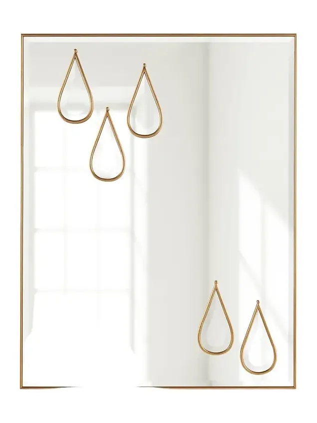 John-Richard Collection Downpour Mirror
