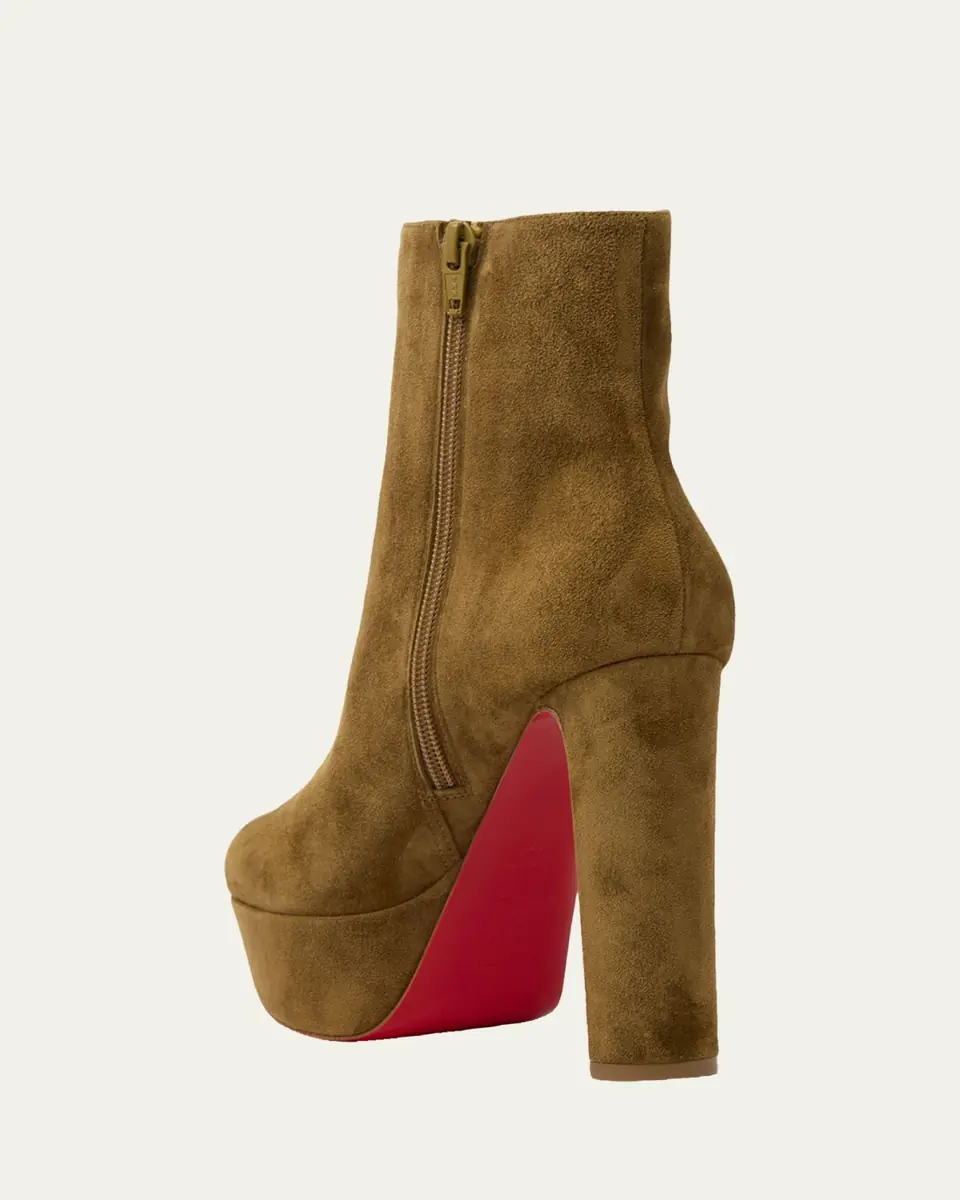 Christian Louboutin 55mm Loo Suede Ankle Booties | Thumbnail 16 Christian Louboutin 55mm Loo Suede Ankle Booties | Thumbnail 16