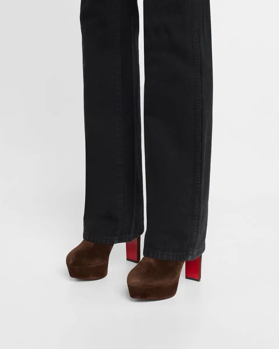 Christian Louboutin 55mm Loo Suede Ankle Booties | Thumbnail 18 Christian Louboutin 55mm Loo Suede Ankle Booties | Thumbnail 18