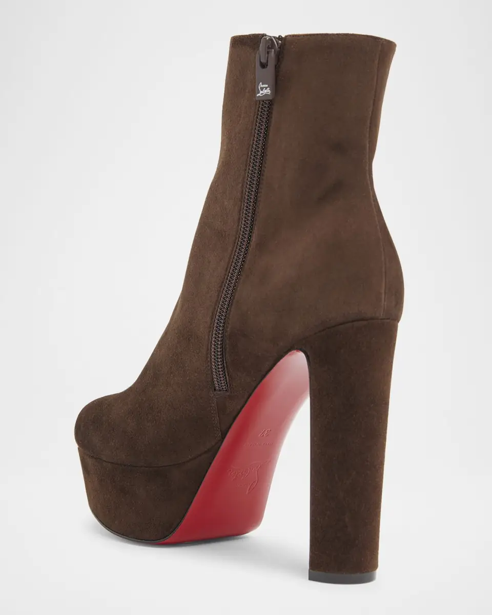 Christian Louboutin 55mm Loo Suede Ankle Booties | Thumbnail 20 Christian Louboutin 55mm Loo Suede Ankle Booties | Thumbnail 20