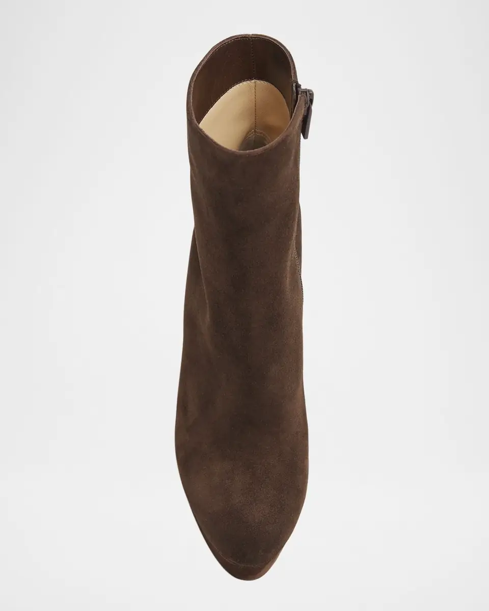 Christian Louboutin 55mm Loo Suede Ankle Booties | Thumbnail 22 Christian Louboutin 55mm Loo Suede Ankle Booties | Thumbnail 22