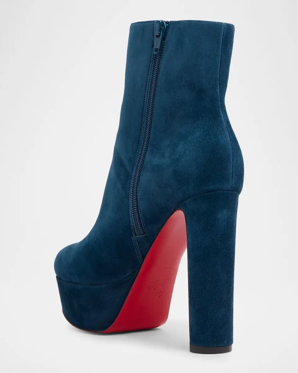 Christian Louboutin 55mm Loo Suede Ankle Booties | Thumbnail 23 Christian Louboutin 55mm Loo Suede Ankle Booties | Thumbnail 23