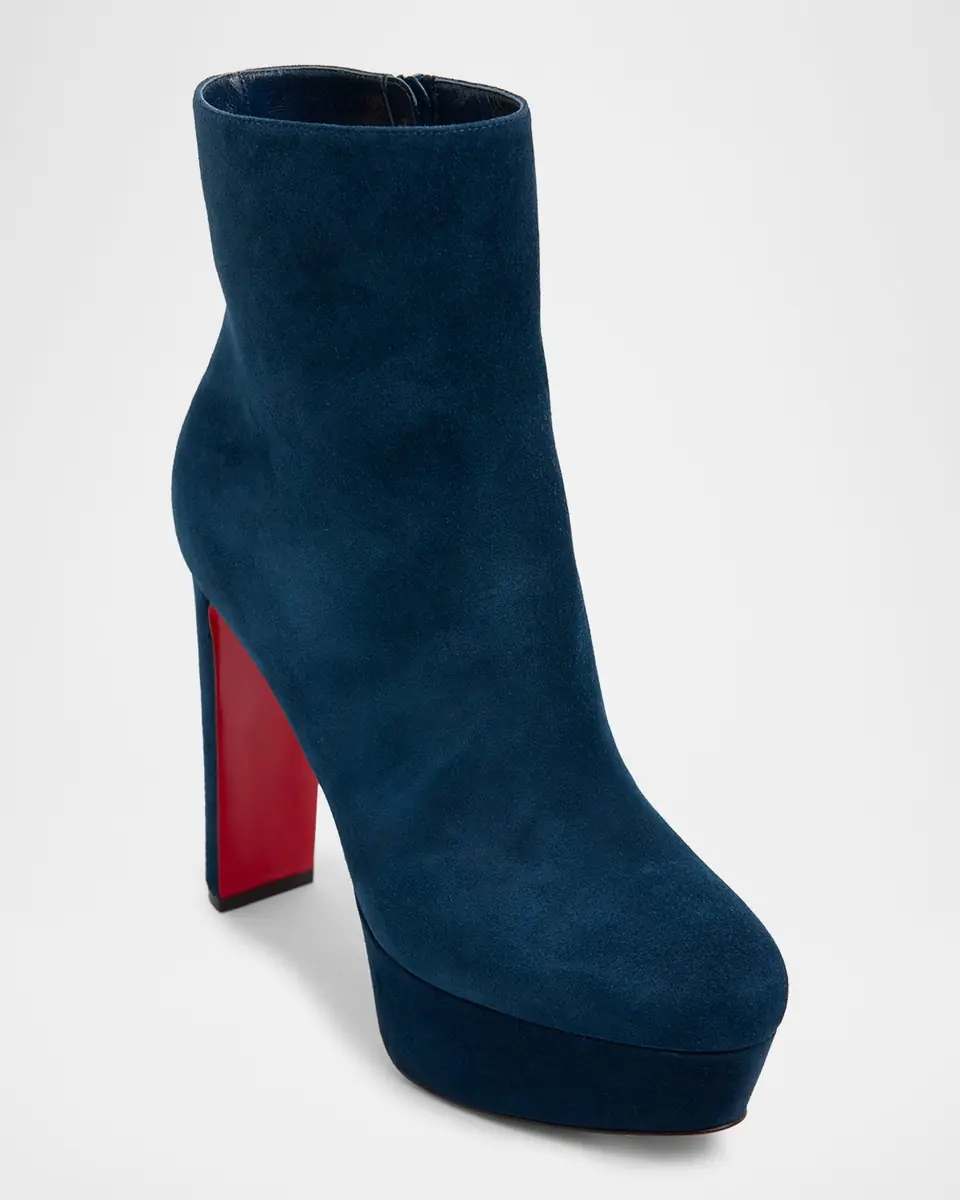 Christian Louboutin 55mm Loo Suede Ankle Booties | Thumbnail 24 Christian Louboutin 55mm Loo Suede Ankle Booties | Thumbnail 24