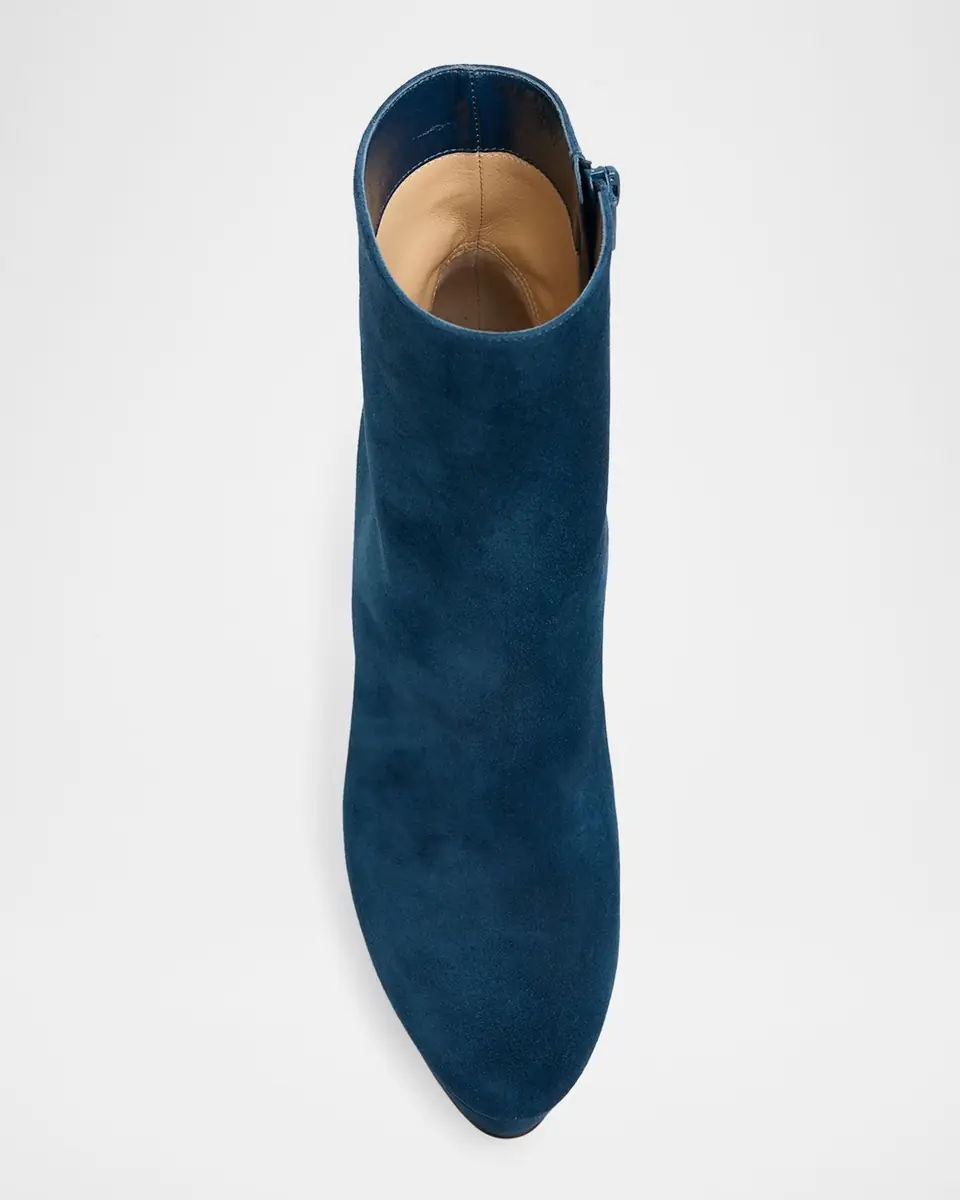 Christian Louboutin 55mm Loo Suede Ankle Booties | Thumbnail 25 Christian Louboutin 55mm Loo Suede Ankle Booties | Thumbnail 25