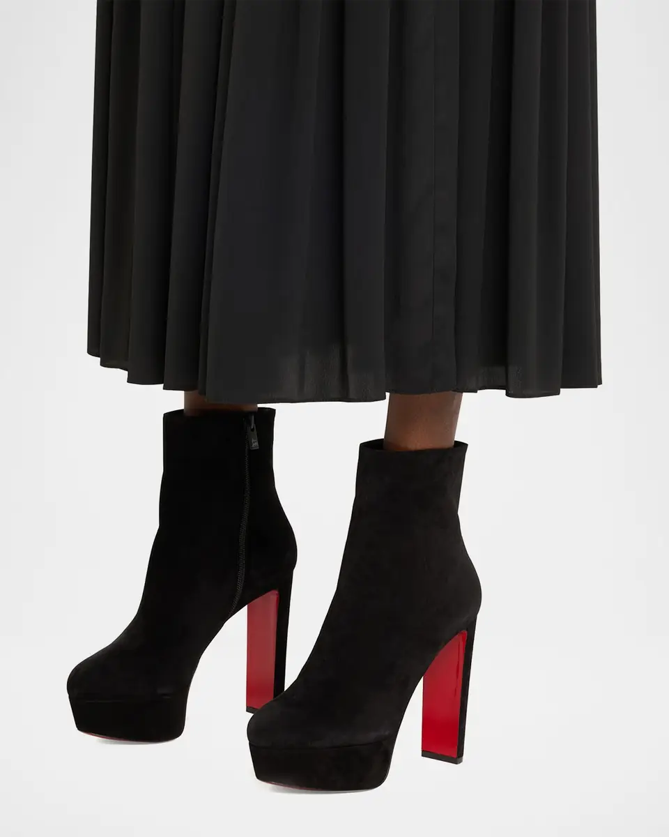 Christian Louboutin 55mm Loo Suede Ankle Booties | Thumbnail 26 Christian Louboutin 55mm Loo Suede Ankle Booties | Thumbnail 26