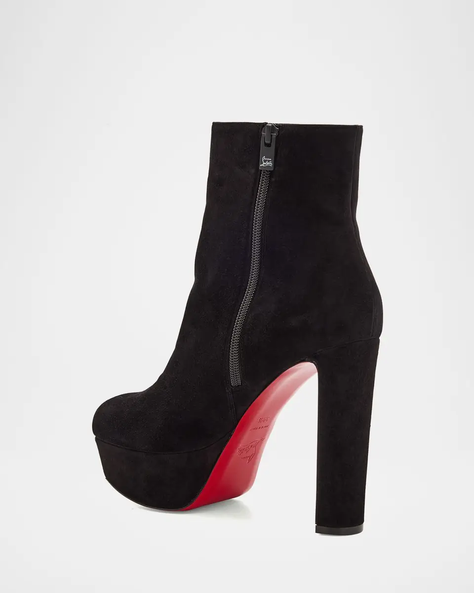 Christian Louboutin 55mm Loo Suede Ankle Booties | Thumbnail 28 Christian Louboutin 55mm Loo Suede Ankle Booties | Thumbnail 28
