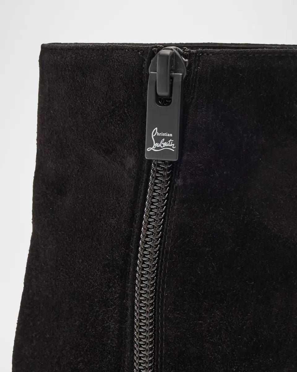Christian Louboutin 55mm Loo Suede Ankle Booties | Thumbnail 29 Christian Louboutin 55mm Loo Suede Ankle Booties | Thumbnail 29
