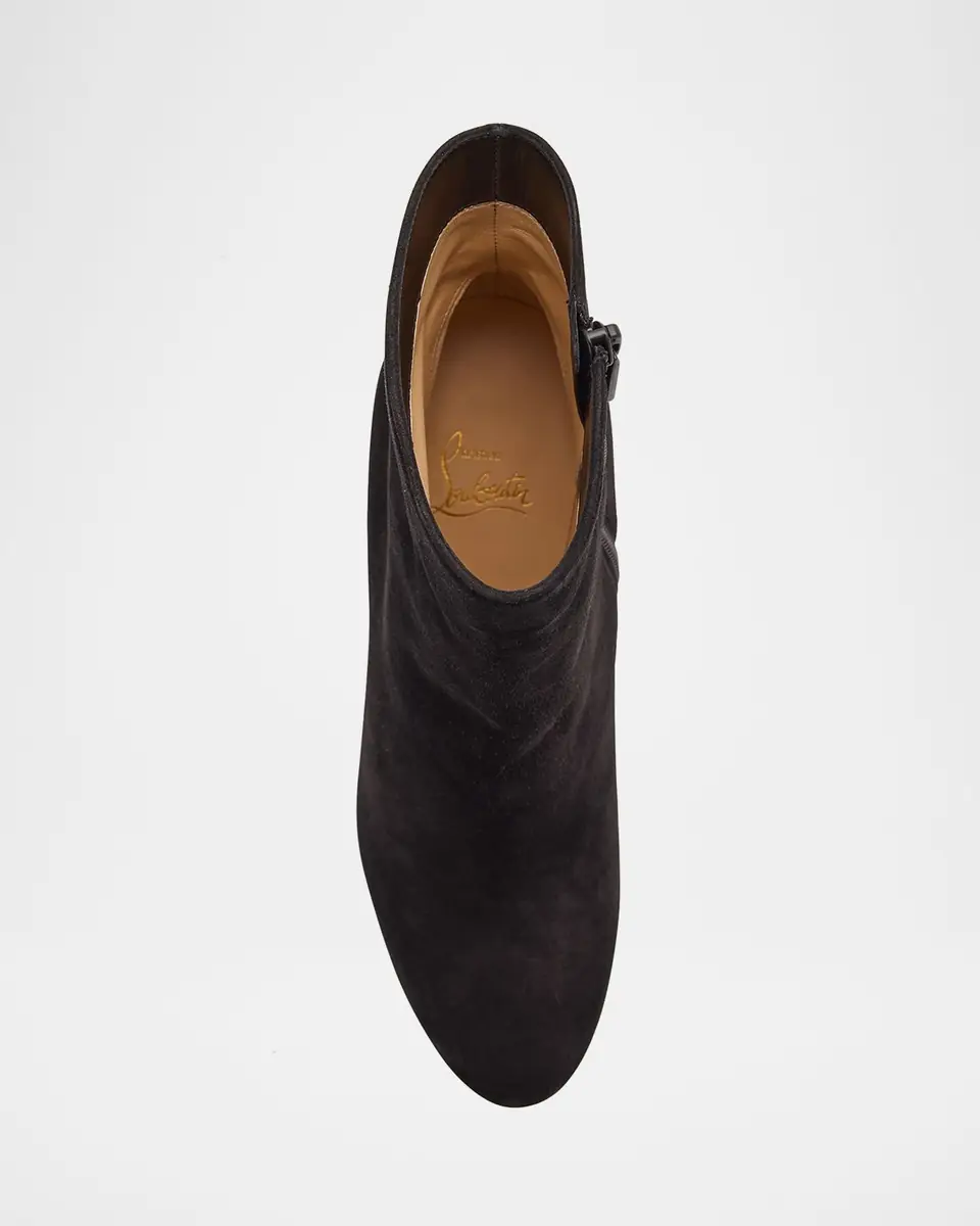 Christian Louboutin 55mm Loo Suede Ankle Booties | Thumbnail 30 Christian Louboutin 55mm Loo Suede Ankle Booties | Thumbnail 30