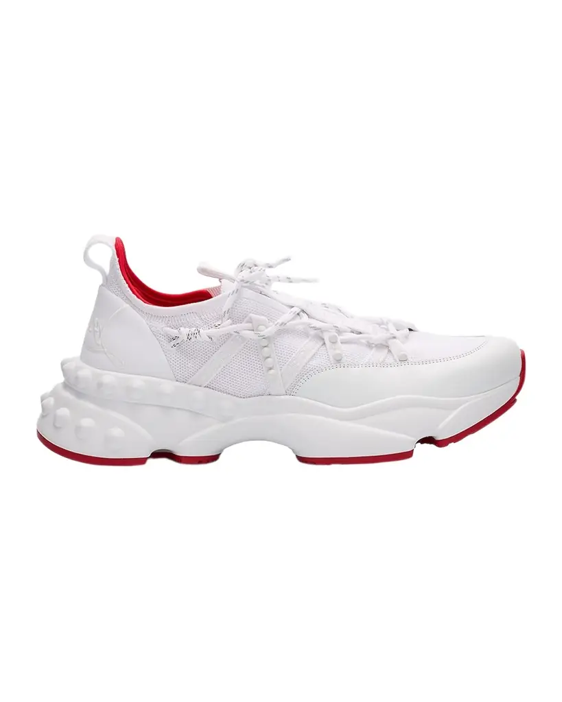 Christian Louboutin Men 's Trailnrun Knit Runner Sneakers | Image 1 Christian Louboutin Men 's Trailnrun Knit Runner Sneakers | Image 1