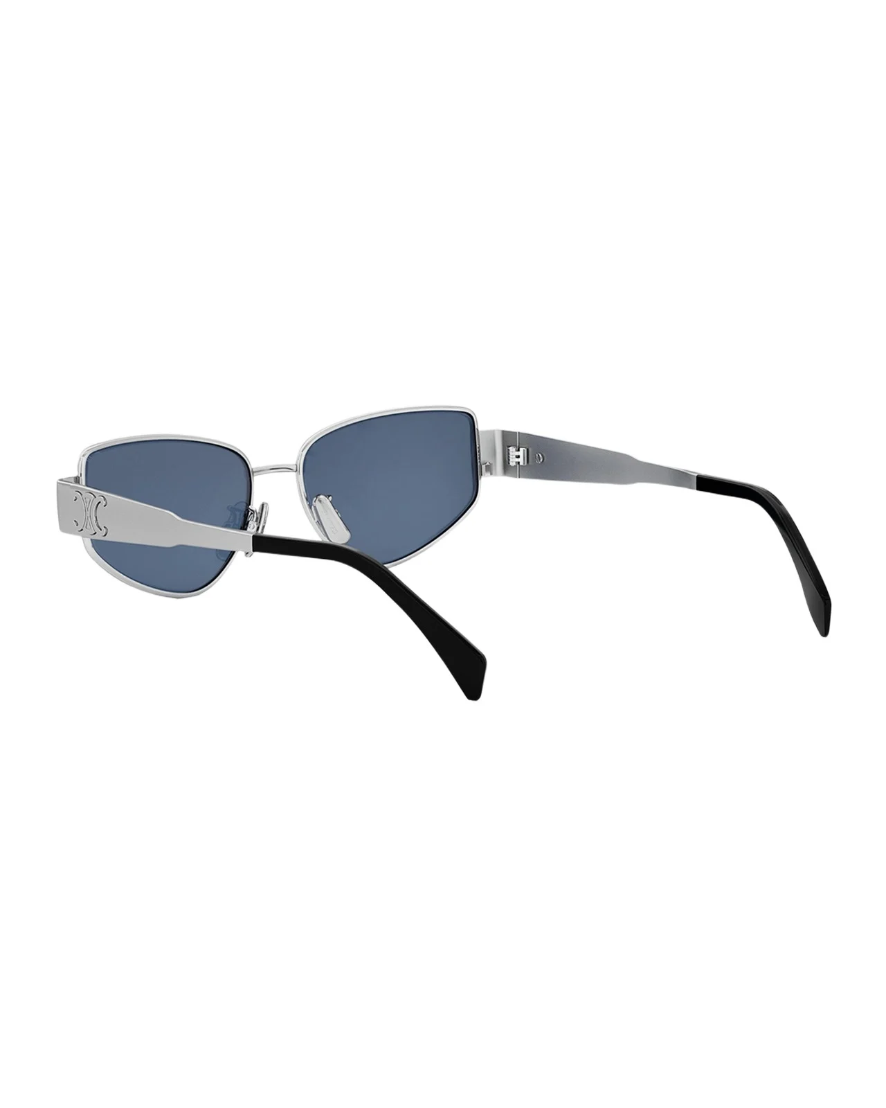 Celine Men's Triomphe Metal Cat-Eye Sunglasses