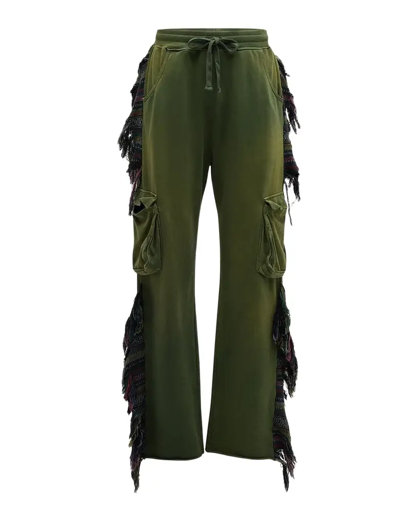 Alchemist Men's Know U Riders Fringe Jogger Pants | Image 1 Alchemist Men's Know U Riders Fringe Jogger Pants | Image 1