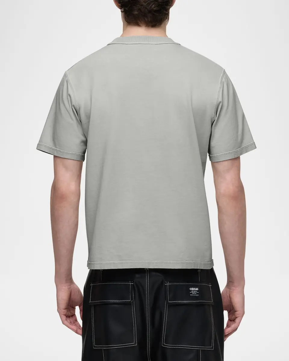 Hudson Men's Heavyweight Cotton T-Shirt | Thumbnail 3