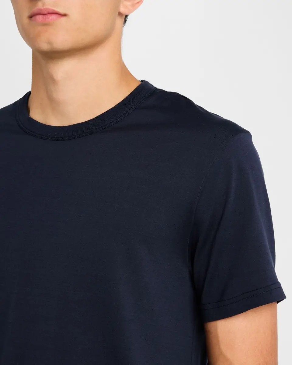 Derek Rose Men's Barny Pima Cotton Jersey Crewneck T-Shirt | Thumbnail 5