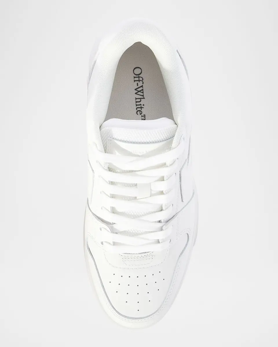 Off-White Out Of Office Tonal Leather Sneakers | Thumbnail 4 Off-White Out Of Office Tonal Leather Sneakers | Thumbnail 4