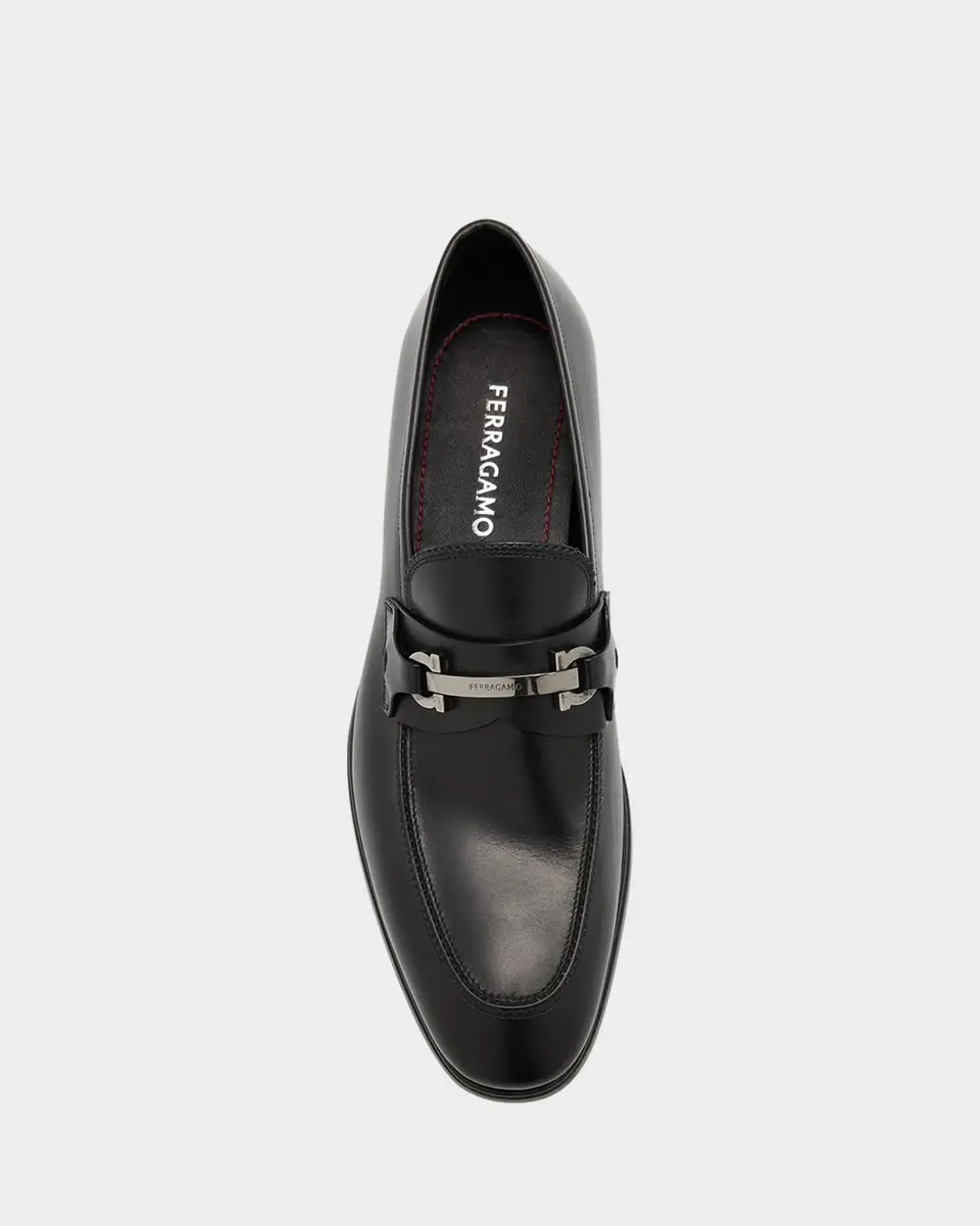 Ferragamo Men's Doupont Lux Leather Bit Loafers | Thumbnail 3 Ferragamo Men's Doupont Lux Leather Bit Loafers | Thumbnail 3