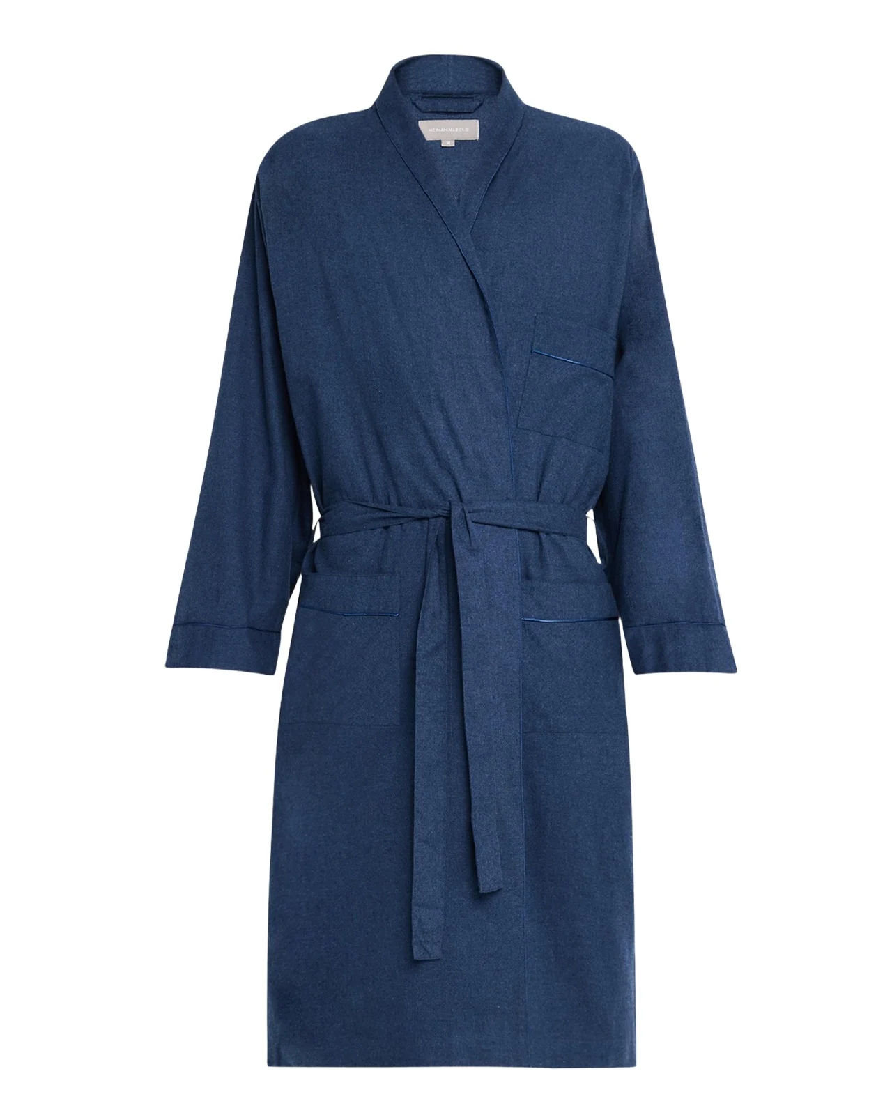 Neiman Marcus Men's Brushed Flannel Robe