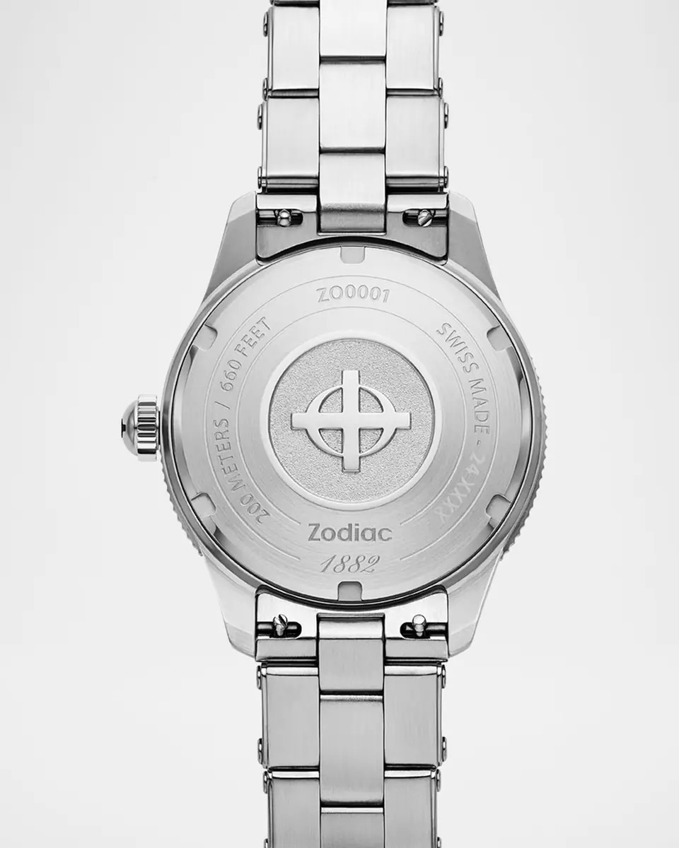 Zodiac Men's Ref. 691 Manual Wind Stainless Steel Bracelet Watch | Thumbnail 5 Zodiac Men's Ref. 691 Manual Wind Stainless Steel Bracelet Watch | Thumbnail 5