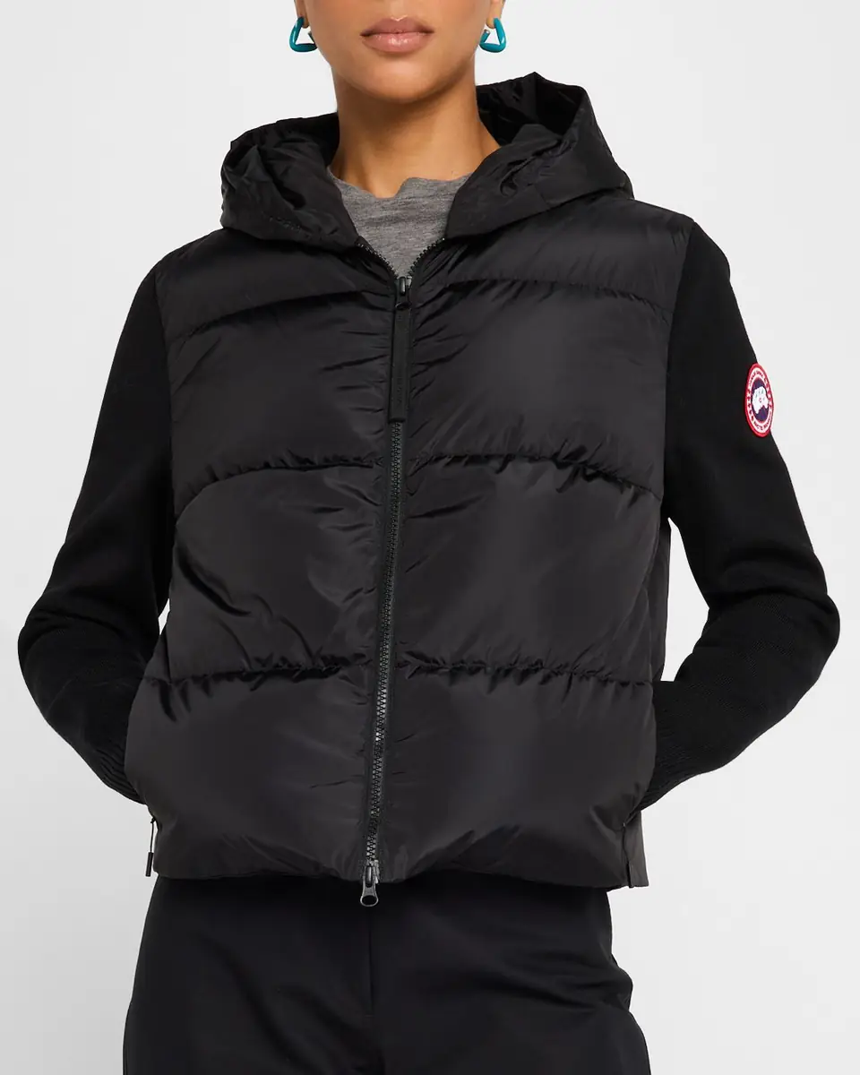 Canada Goose Hybridge Wide Quilt Knit Hoodie Jacket | Thumbnail 3