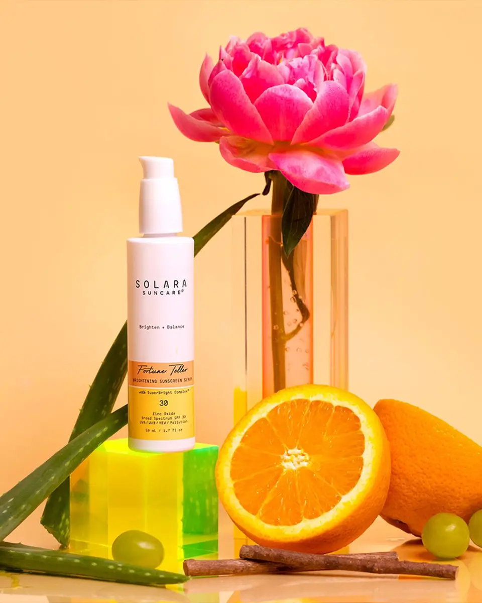 Solara Suncare Fortune Teller Brightening Mineral Sunscreen Serum SPF 30, 1.7 oz. | Thumbnail 3