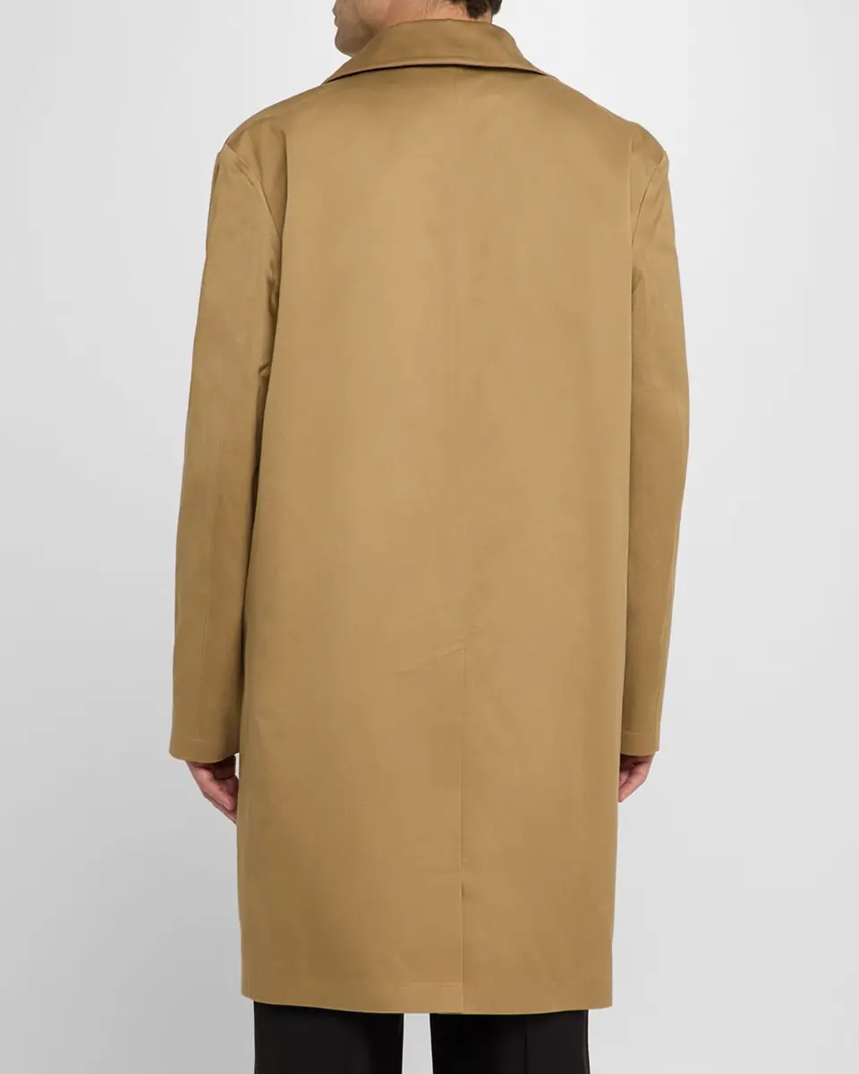 Saint Laurent Men's Mac Gabardine Coat | Thumbnail 3