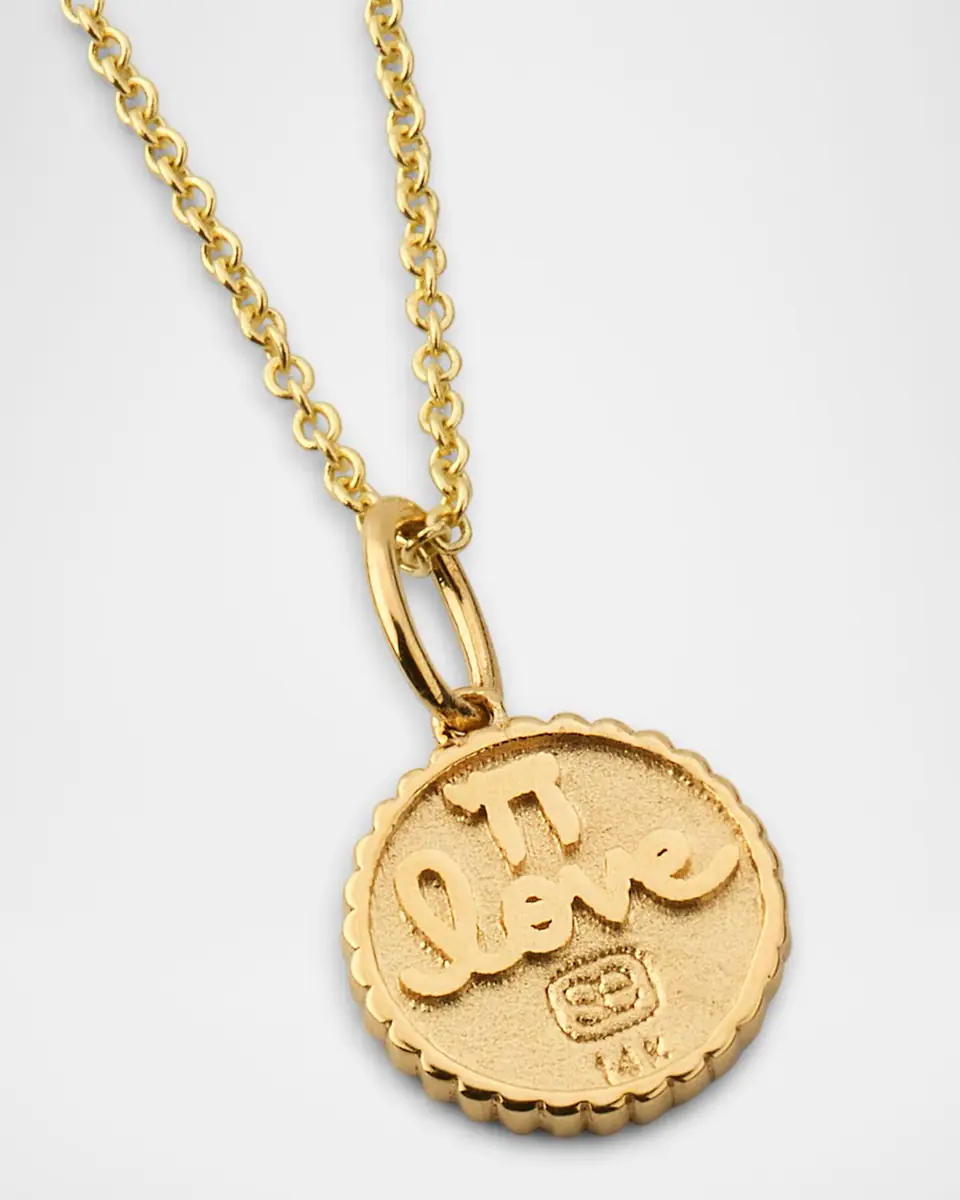 Sydney Evan 14K Yellow Gold Tiny Baby Star of David Coin Charm Necklace with Diamond | Thumbnail 5 Sydney Evan 14K Yellow Gold Tiny Baby Star of David Coin Charm Necklace with Diamond | Thumbnail 5