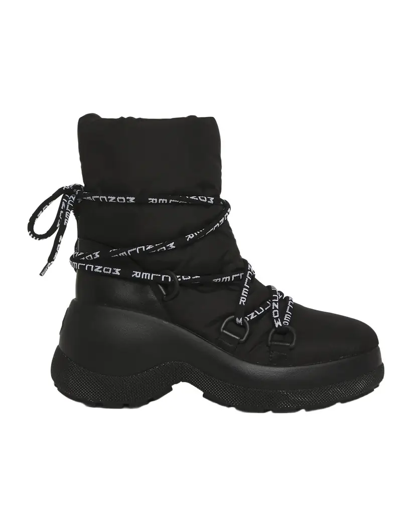 Moncler Resile Puffy Nylon Lace-Up Booties | Image 1 Moncler Resile Puffy Nylon Lace-Up Booties | Image 1