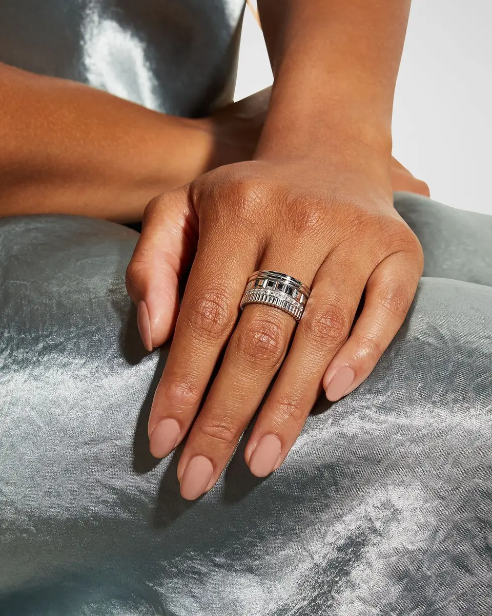 Boucheron Quatre 18K White Gold Radiant Edition Diamond Ring | Image 1 Boucheron Quatre 18K White Gold Radiant Edition Diamond Ring | Image 1
