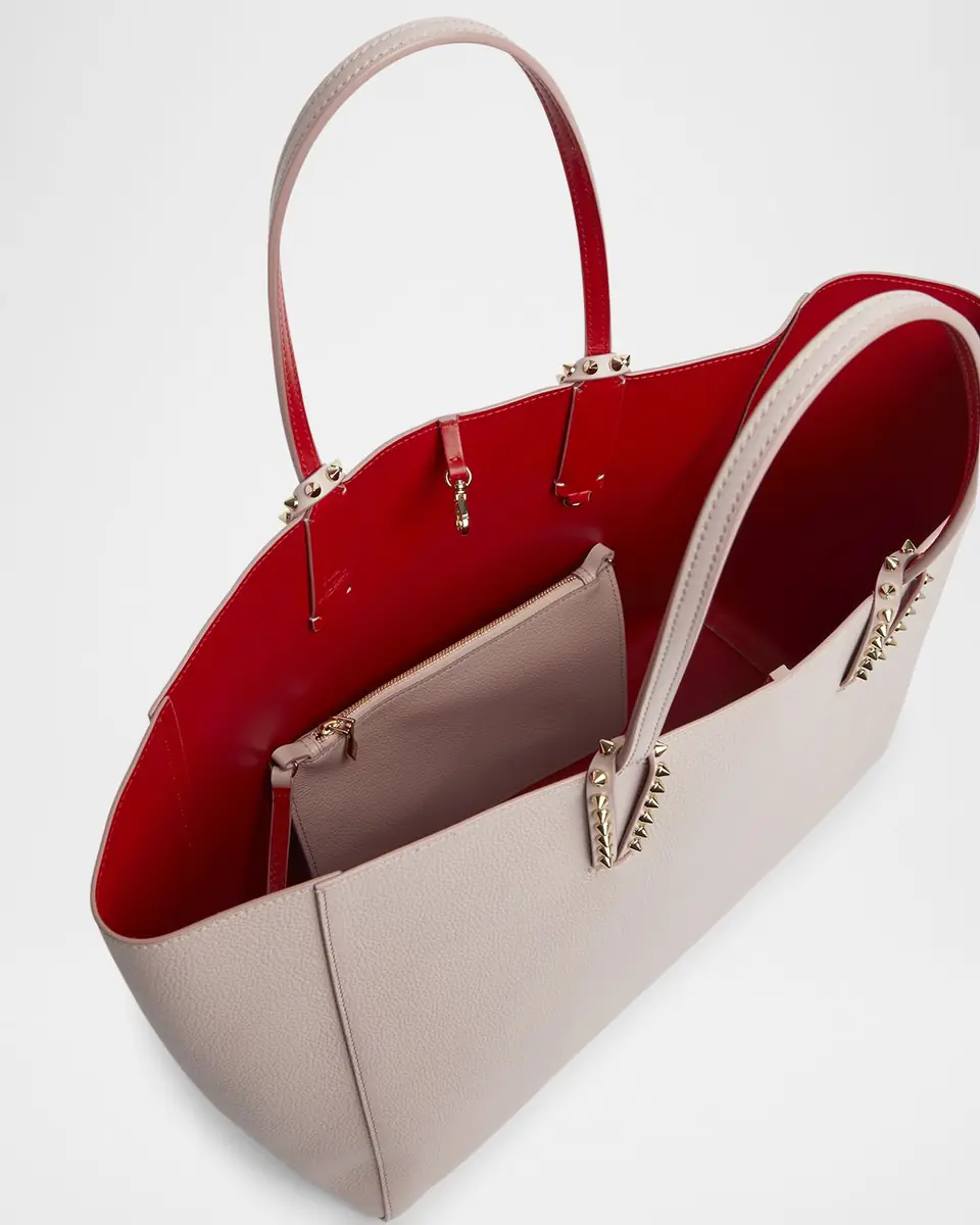 Christian Louboutin Cabata Soft Large Tote Bag in Grained Leather | Thumbnail 2 Christian Louboutin Cabata Soft Large Tote Bag in Grained Leather | Thumbnail 2