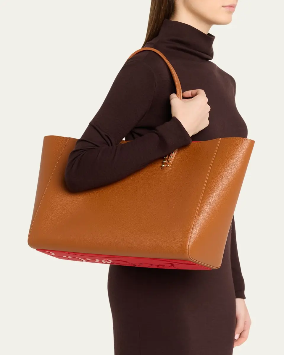 Christian Louboutin Cabata Soft Large Tote Bag in Grained Leather | Thumbnail 23 Christian Louboutin Cabata Soft Large Tote Bag in Grained Leather | Thumbnail 23