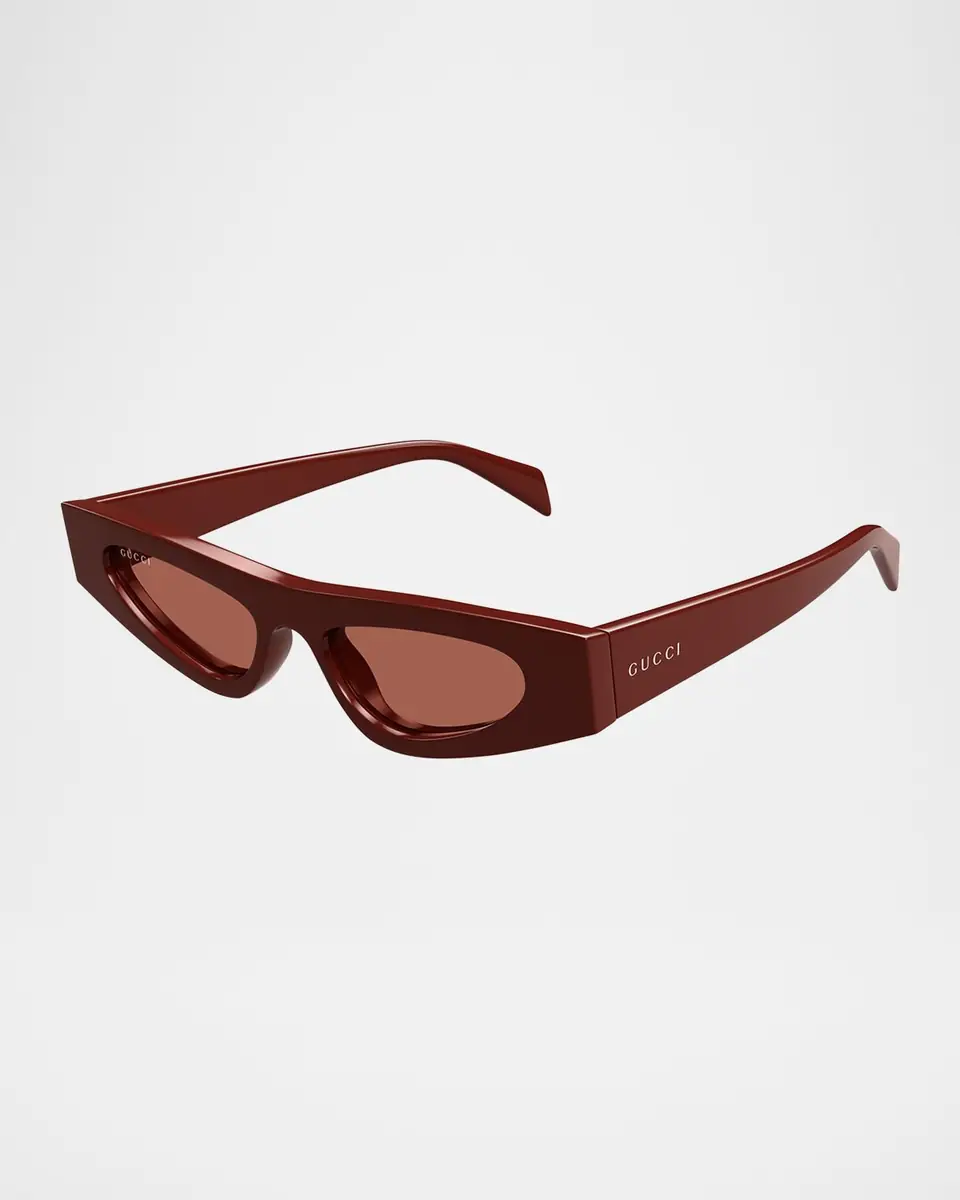 Gucci Acetate Cat-Eye Sunglasses | Thumbnail 2