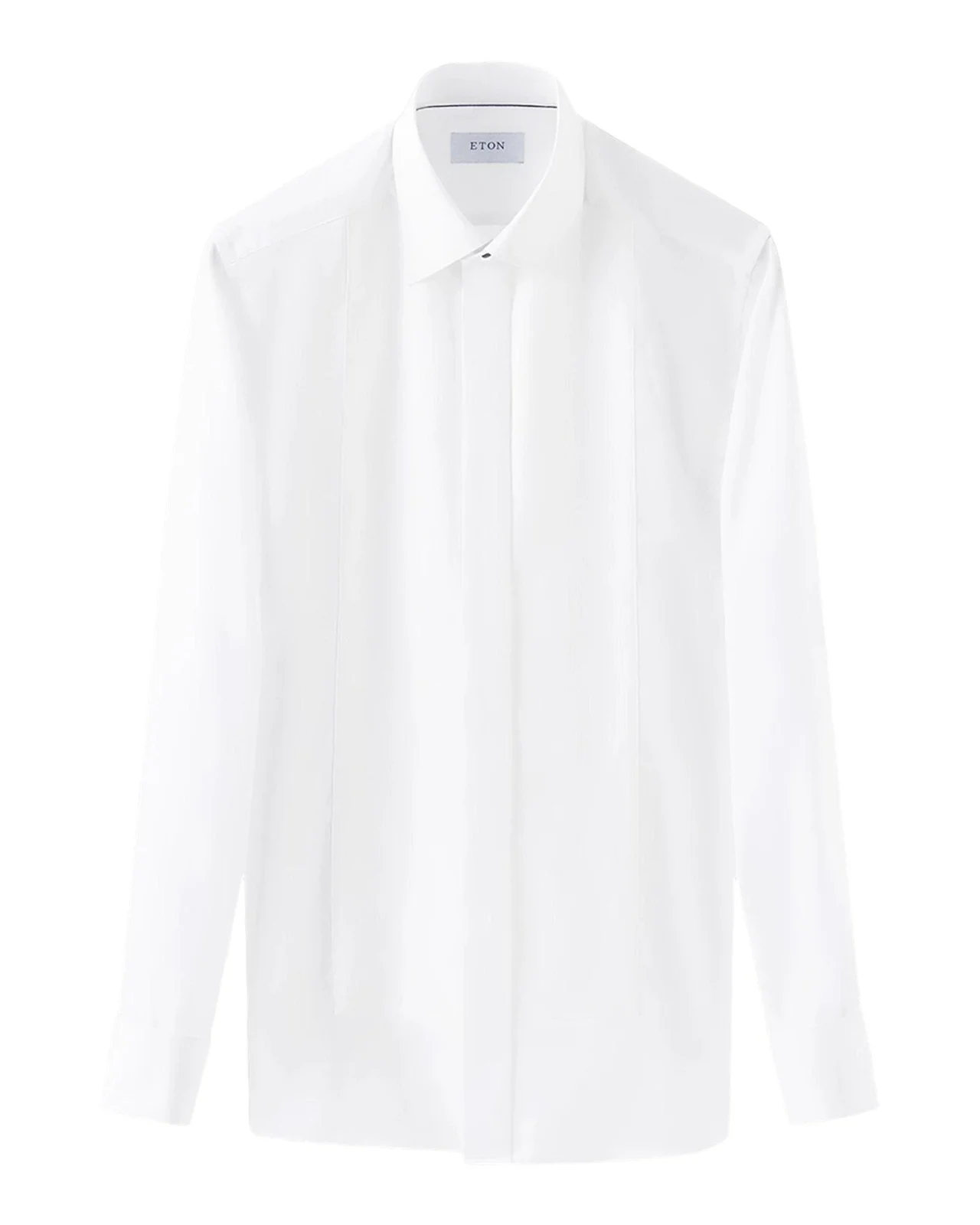 Men's Stripe Bib-Front Contemporary Fit Dress Shirt Men's Stripe Bib-Front Contemporary Fit Dress Shirt
