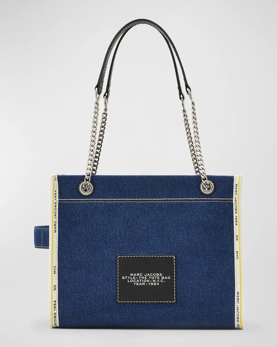 Marc Jacobs The Denim Chain Medium Tote Bag | Thumbnail 4 Marc Jacobs The Denim Chain Medium Tote Bag | Thumbnail 4