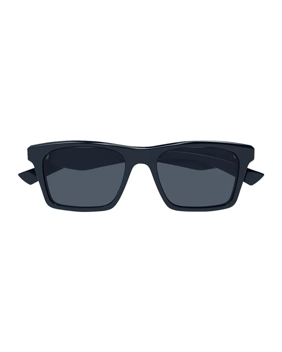 Alexander McQueen Men's AM0472SM Acetate Rectangle Sunglasses | Thumbnail 4 Alexander McQueen Men's AM0472SM Acetate Rectangle Sunglasses | Thumbnail 4