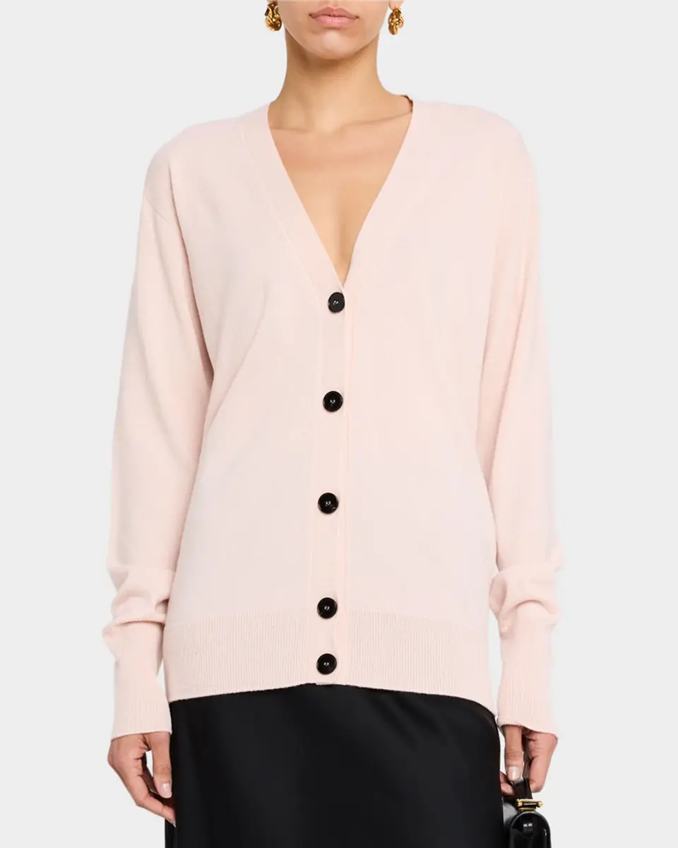Jil Sander V-Neck Cashmere Cardigan | Thumbnail 4