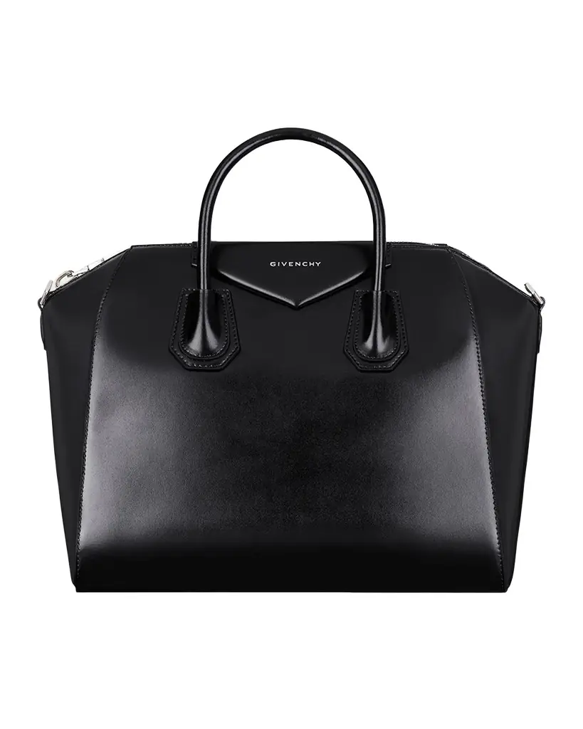 Givenchy Antigona Medium Top-Handle Bag in Box Leather | Image 1 Givenchy Antigona Medium Top-Handle Bag in Box Leather | Image 1