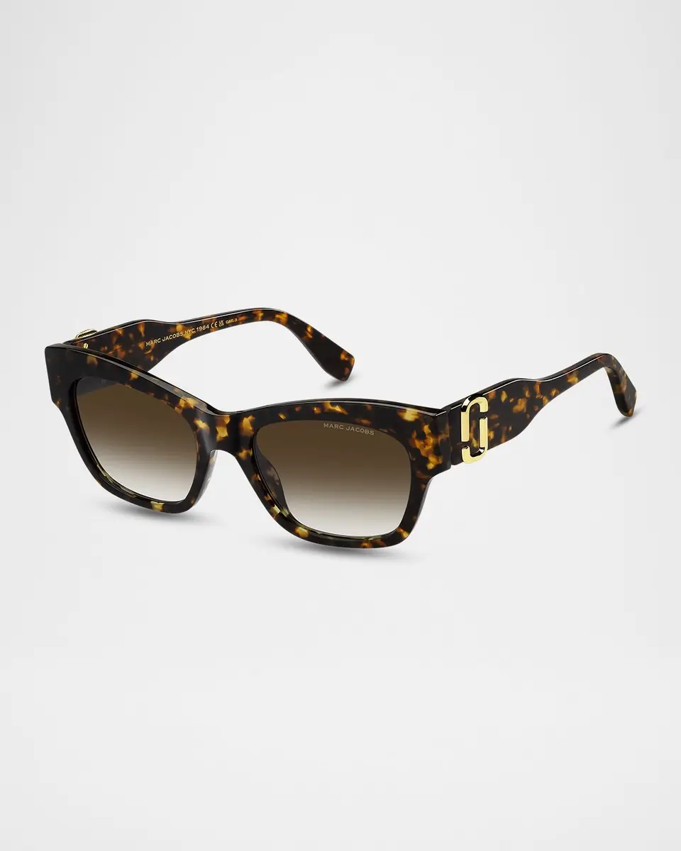 Marc Jacobs Acetate Rectangle Sunglasses | Thumbnail 2 Marc Jacobs Acetate Rectangle Sunglasses | Thumbnail 2